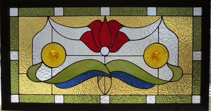 Stained glass: Victorian Window by Gemini Glass